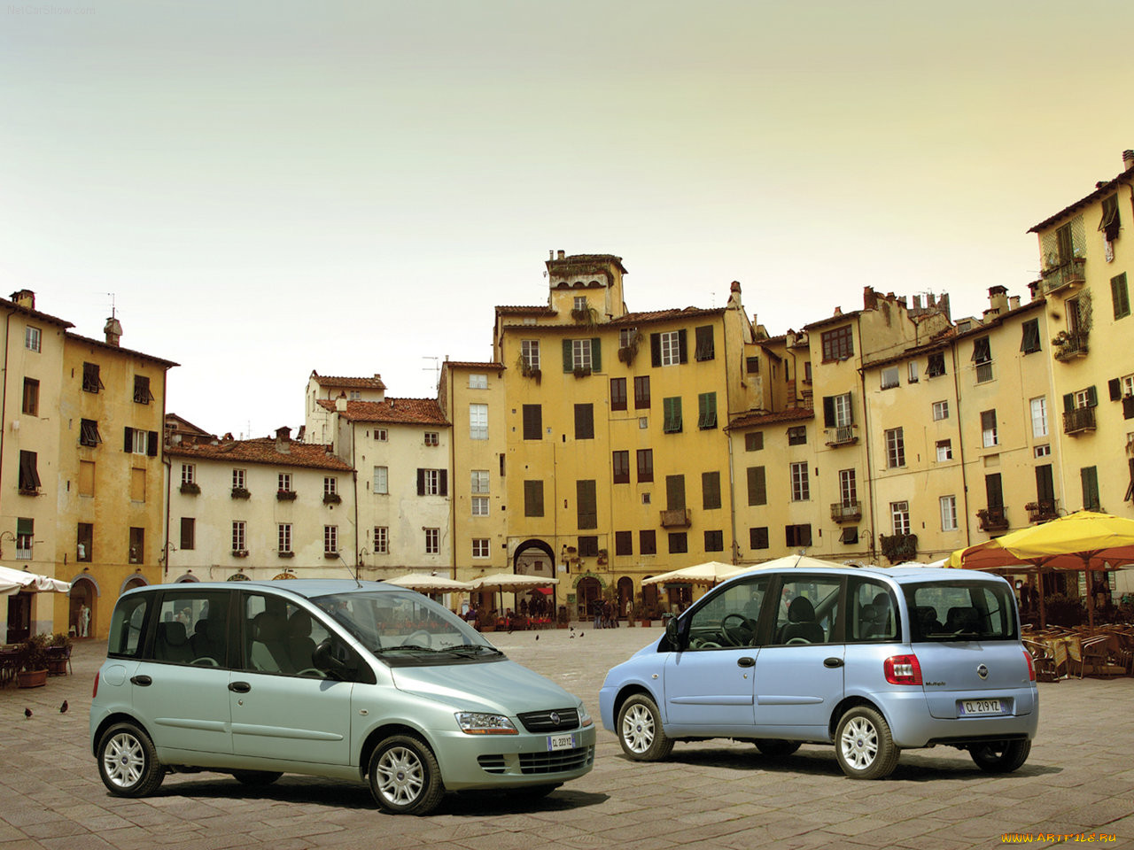 fiat, multipla, 2004, 